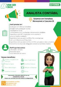 Vaga para Analista Contábil