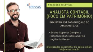 Vaga de Emprego para Analista Contábil