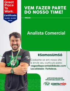 Vaga para Analista Comercial
