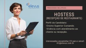 Vaga para Recepcionista