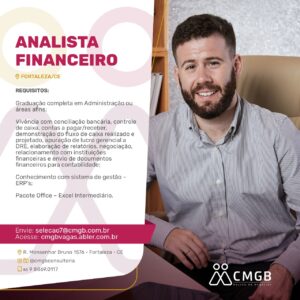 Vaga para Analista Financeiro