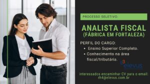 Vaga para Analista Fiscal
