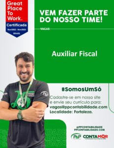 Vaga para Auxiliar Fiscal