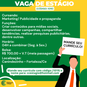 Diversas Vagas de Estágio
