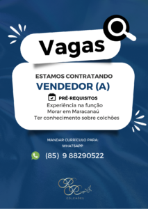 Vaga para Vendedor