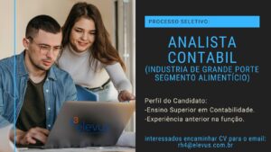 Vaga para Analista Contábil
