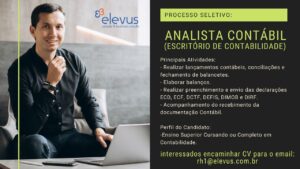 Vaga para Analista Contábil