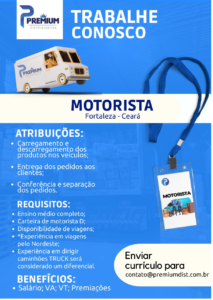 Vaga para Motorista