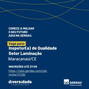Vaga para Inspetor de Qualidade