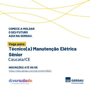 Vaga para Técnico Manutenção Eletronica