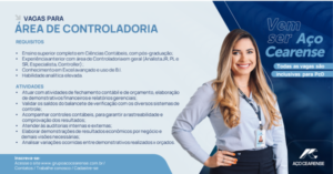 Vaga para Controladoria