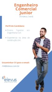 Vaga para Engenheiro Comercial