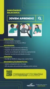 Vaga para Jovem aprendiz
