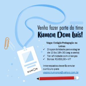 Vaga de Estágio em Pedágogia