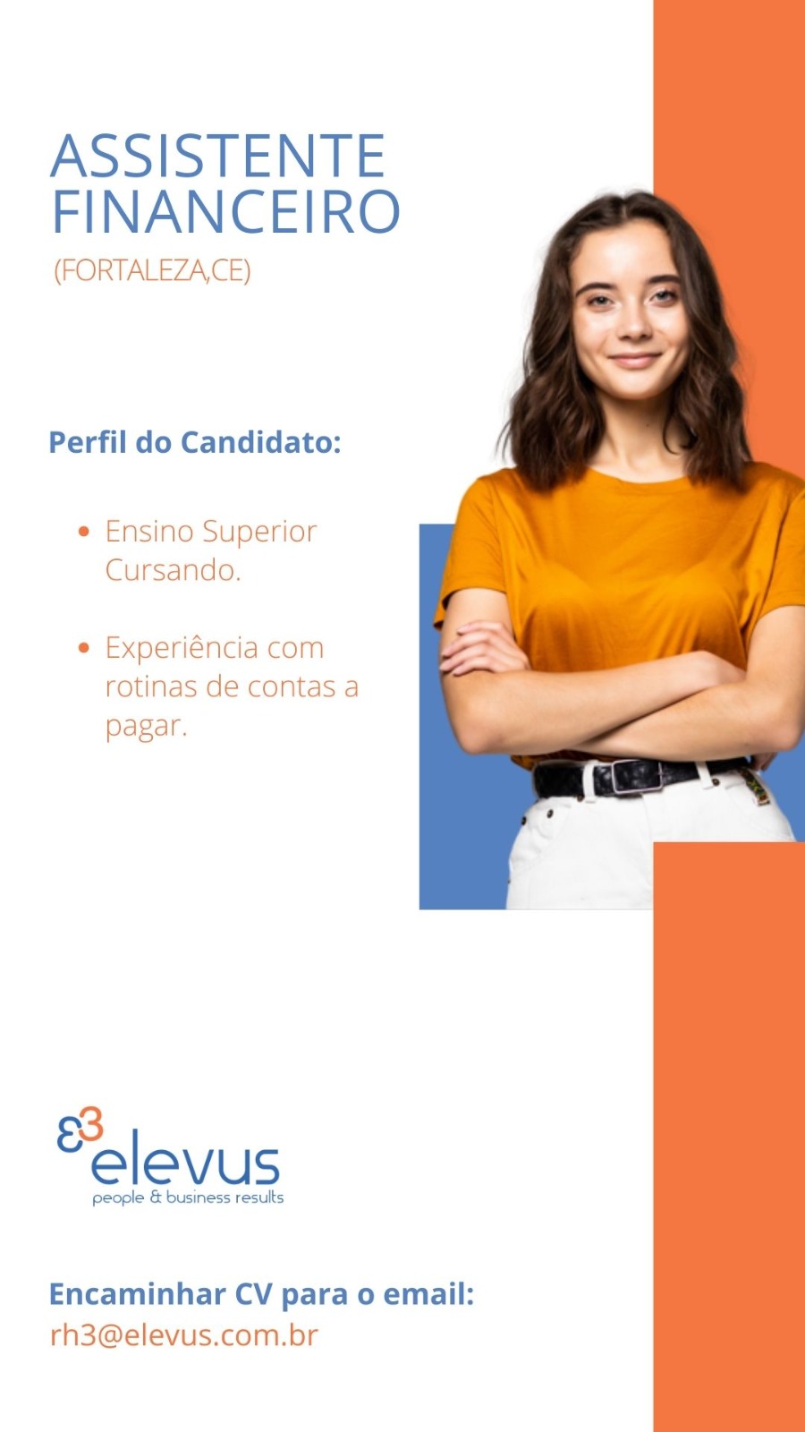 Vaga para Assistente Financeiro