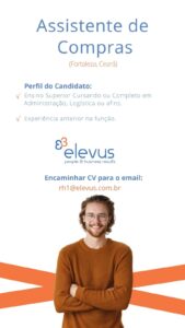 Vaga para Assistente de Compras