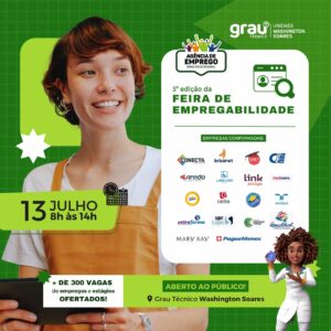 Feira de Empregos dia 13 de Junho