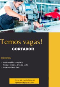 Vaga para Cortador