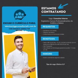 Vaga para Consultor Interno