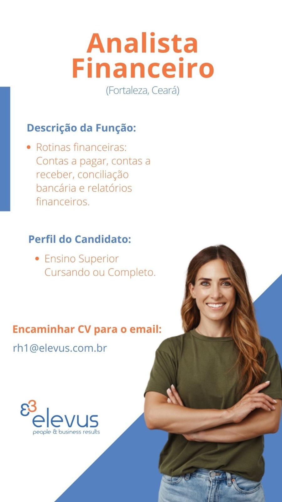 Vaga para Analista Financeiro