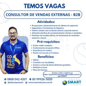 Consultor de Vendas Externas B2B
