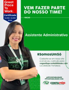 Vaga para Assistente Adminsitrativo