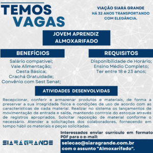 Diversas Vagas de Estágio