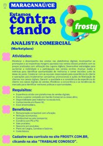 Vaga para Analista Comercial