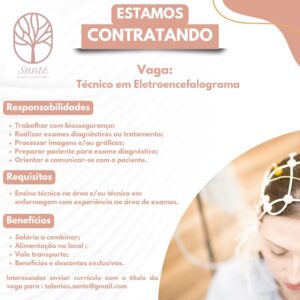 Vaga para Técnico em Eletroencefalograma