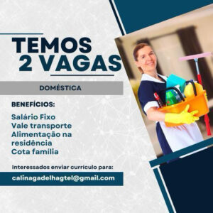 Vaga para Domestica
