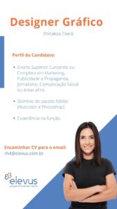 Vaga para Designer Gráfico