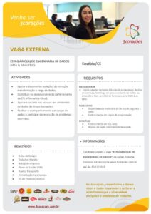Vaga de Estagiário de Engenharia de Dados