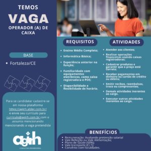 VAGA PARA OPERADOR DE CAIXA