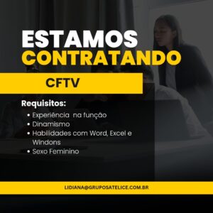 Vaga para CFTV