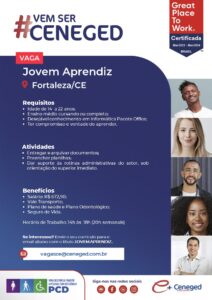 Vaga para Jovem Aprendiz