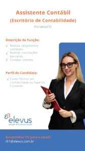 Vaga para Assistente Cotabil