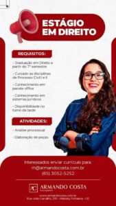 Vaga de Estágio em Direito