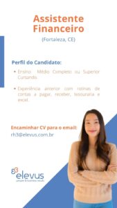 Vaga para Assistente Administrativo