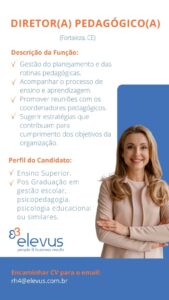 Vaga para Diretor Pedagogico