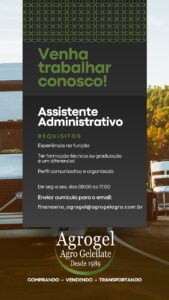 Vaga para Assistente Administrativo