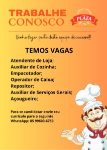 7 novas vagas de empregos