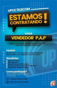 Vaga para Vendedor Porta a Porta