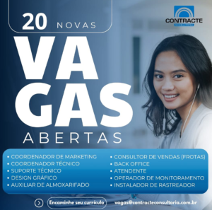 20 vagas de emprego