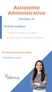 Vaga Assistente Administrativo
