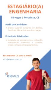 Vaga Estagiário de Engenharia
