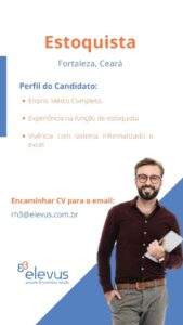 Vaga para Estoquista