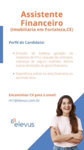 Vaga para Assistente Financeiro