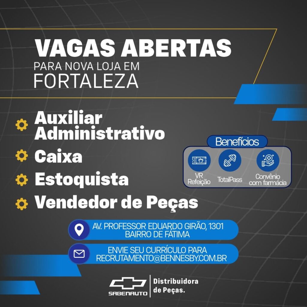 Diversas Vagas de Emprego