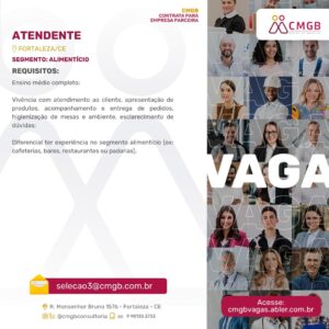 Vaga para Atendente