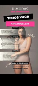 Vaga para Modelista